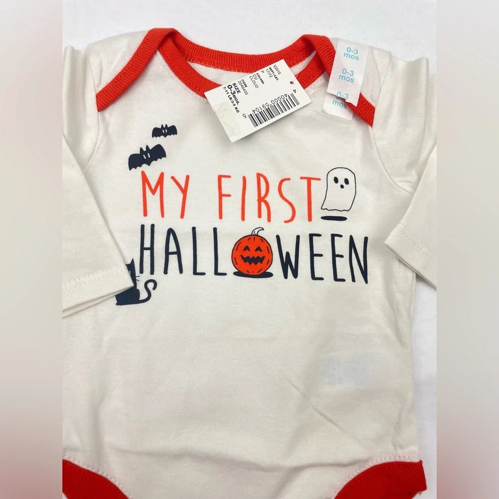 My First Halloween Baby boy Bodysuit